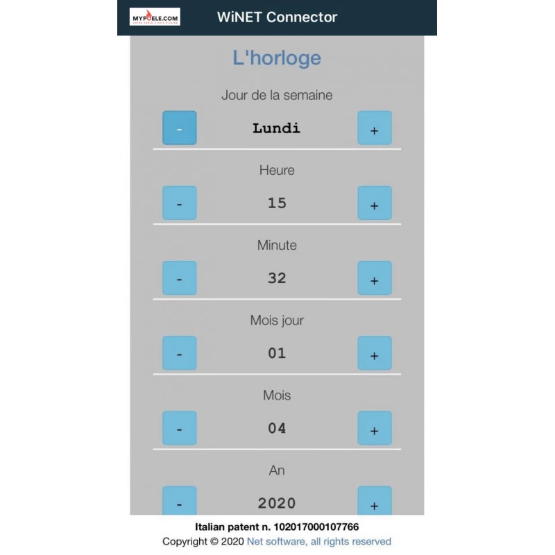 Centrale Wifi NET SOFTWARE Poêle à Granulés 5 Centrale Wifi NET SOFTWARE Poêle à Granulés – Image 3