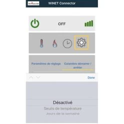 Centrale Wifi NET SOFTWARE Poêle à Granulés 16 Centrale Wifi NET SOFTWARE Poêle à Granulés -Ma voie est la cheminée. centrale wifi 2 4