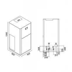 PRO 24 HYBRID 24 KW - Chaudière à Granulés Hydraulique EVA CALOR -Ma voie est la cheminée. chaudiere granules eva calor pro 24 hybrid 2