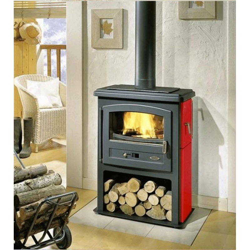 ECO Emaillée 8,5 Kw Réserves De Bûches - Poêle à Bois GODIN 4 ECO Emaillée 8,5 Kw Réserves De Bûches - Poêle à Bois GODIN – Image 2