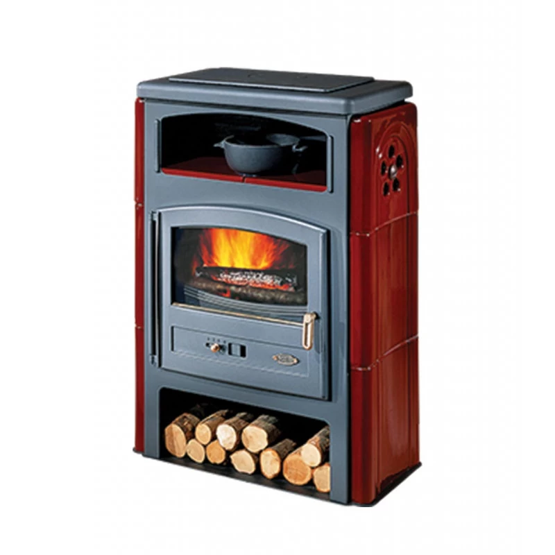 Poêle à Bois 11 Kw ECO Céramique GODIN 4 Poêle à Bois 11 Kw ECO Céramique GODIN – Image 2