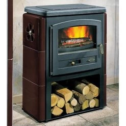 Poêle à Bois 8,5 Kw ECO Céramique GODIN