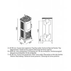 ALBERTA 8,1 Kw - Poêle à Bois Etanche EVA CALOR 9 ALBERTA 8,1 Kw - Poêle à Bois Etanche EVA CALOR -Ma voie est la cheminée. poele bois eva calor alberta 8 3