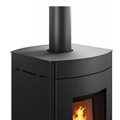 MARGHERITA 12,6 Kw - Poêle à Bois EVA CALOR -Ma voie est la cheminée. poele bois eva calor margherita 12 2