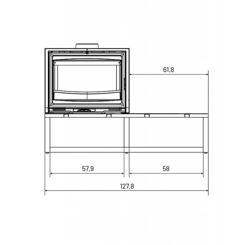Poêle Bois 10 Kw Beaupré Godin 4 Poêle Bois 10 Kw Beaupré Godin – Image 2