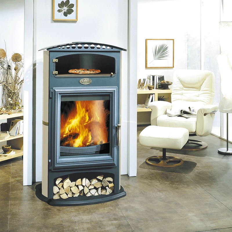 Brûlhaut 14kw - Porte Et Vitre Plate - Bûcher Et Four - Poêle à Bois GODIN 3 Brûlhaut 14kw - Porte Et Vitre Plate - Bûcher Et Four - Poêle à Bois GODIN