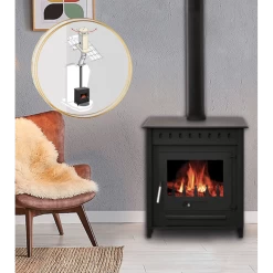 Pack Poêle à Bois LYA 12kW + Conduit 150 - INTERSTOVES