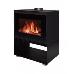 Pack Poêle à Bois + Conduit 150 MATTEO 10 KW - Poêle à Bois INTERSTOVES -Ma voie est la cheminée. poele bois interstoves pack matteo 10 1
