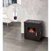 Pack Poêle à Bois PIA 14kW + Conduit 150 - INTERSTOVES
