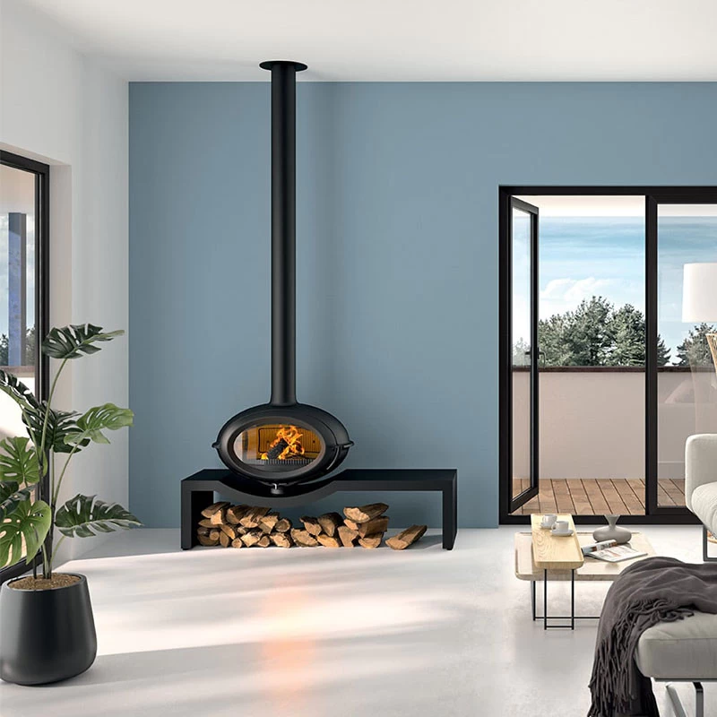 BRIO SUR BANC 7 KW - Poêle à Bois INVICTA 3 BRIO SUR BANC 7 KW - Poêle à Bois INVICTA