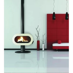 FIFTY IVOIRE 10 KW - Poêle à Bois INVICTA